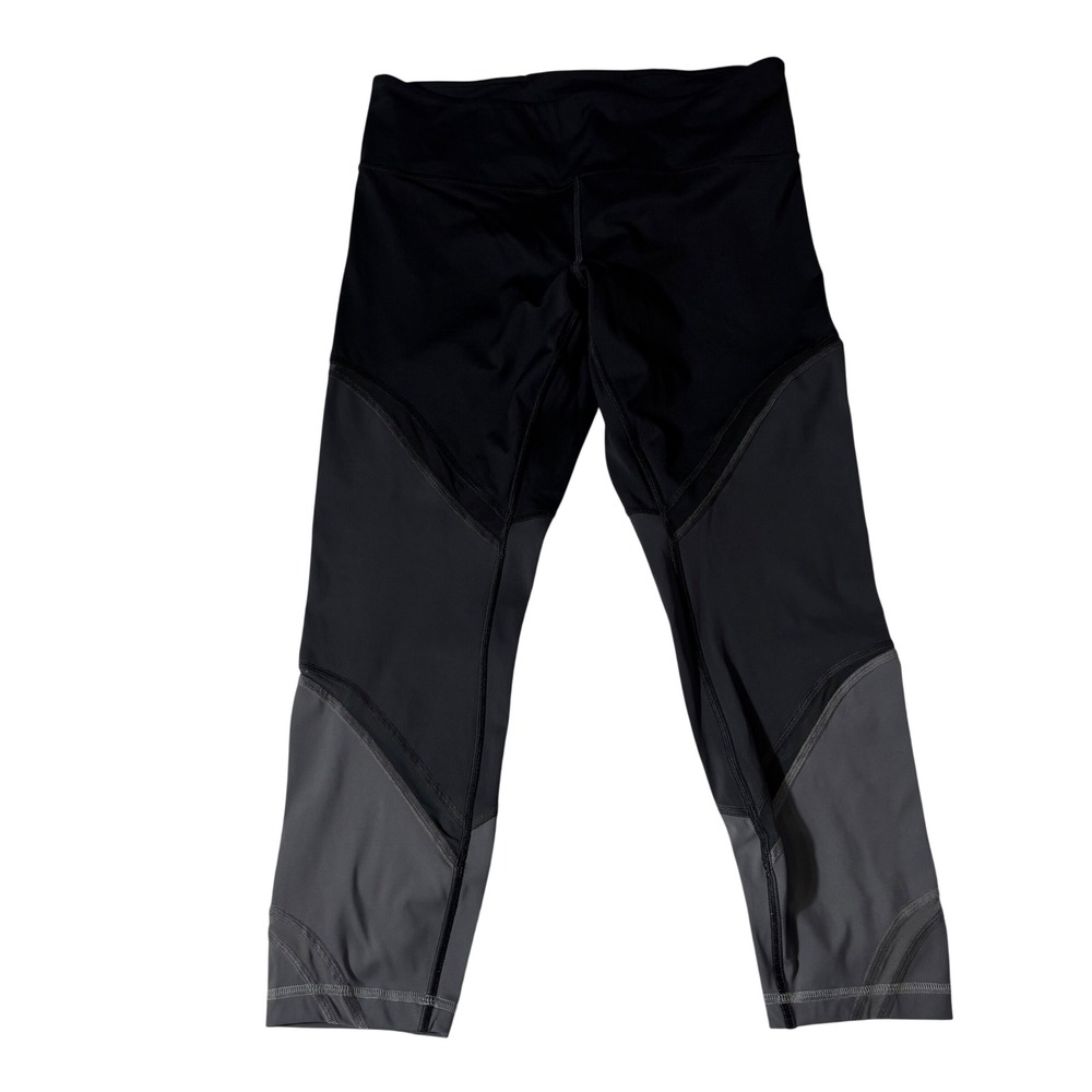 Lululemon Colour Me Ombre Tight Black Obsidian Titanium Leggings Size 12